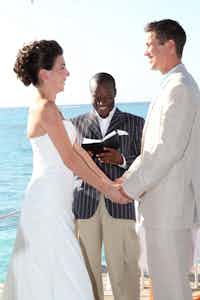 9. Can my pastor, priest, or rabbi perform my wedding ceremony in the Bahamas?