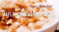 Maple Cinnamon Oatmeal