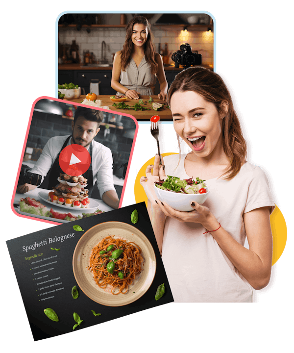 Build Your Health & Food Business: Cooking Video Library with PLR ($13.95!)
