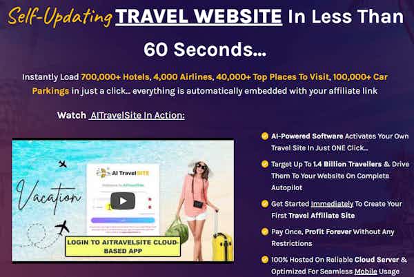 AITravelSite Review: Build an Affiliate Travel Website in Minutes (Worth It?)