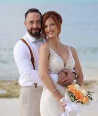 Carrie and Ronald's Seaside Celebration: A Nassau Wedding on the Beach