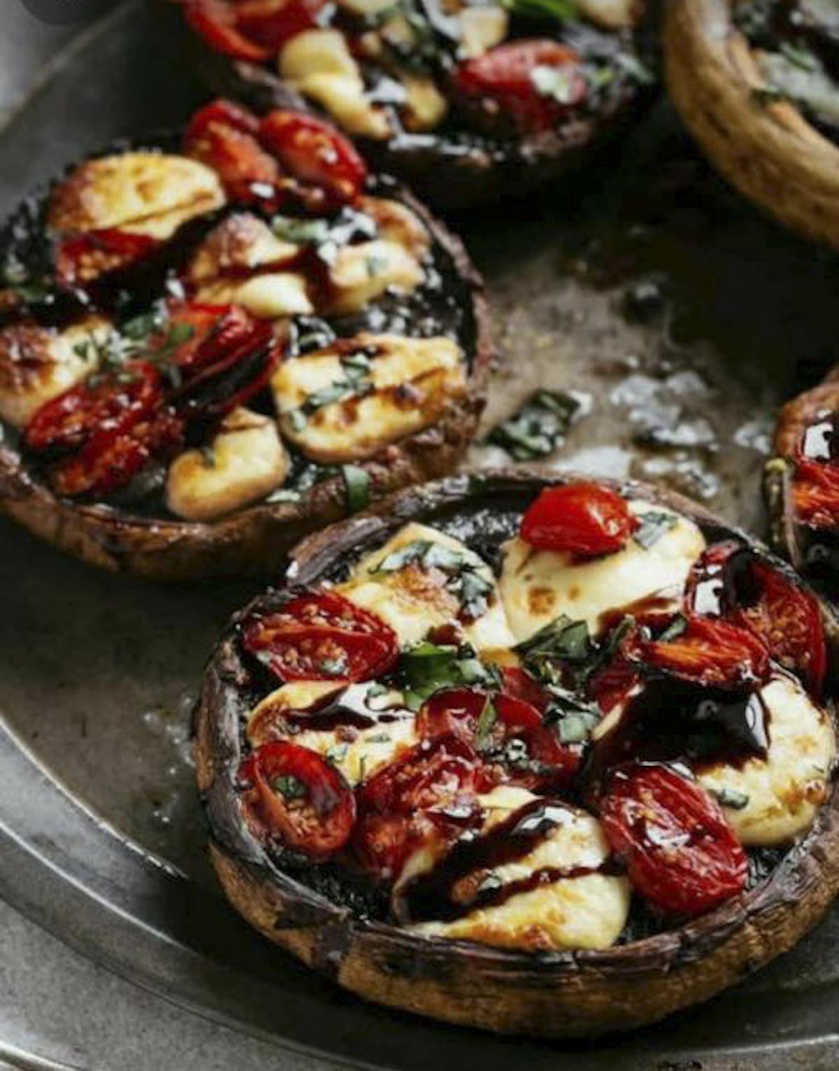 Caprese Stuffed Portobello Mushrooms $11.99