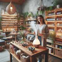 What is the best way to start an aromatherapy business?