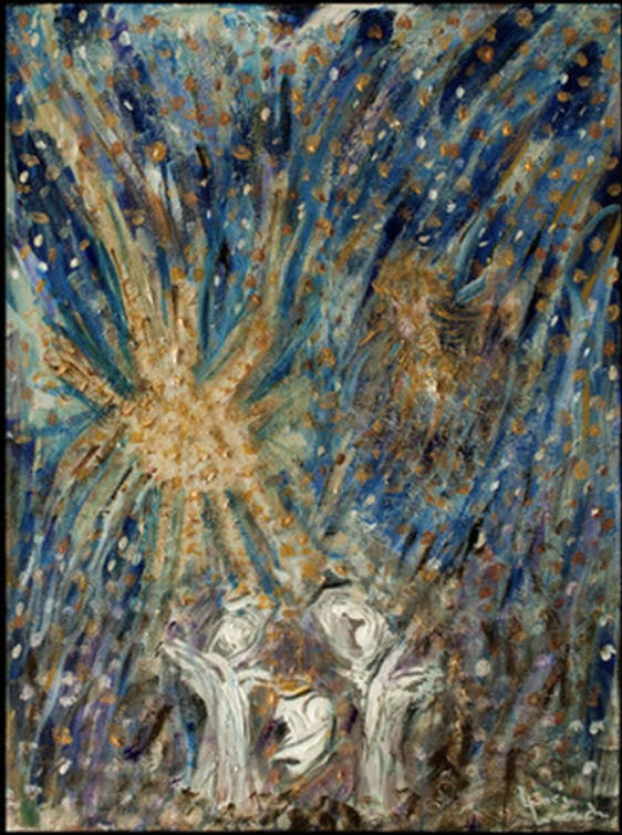 Heaven Rejoiced - Luke 2:23 - 12x16