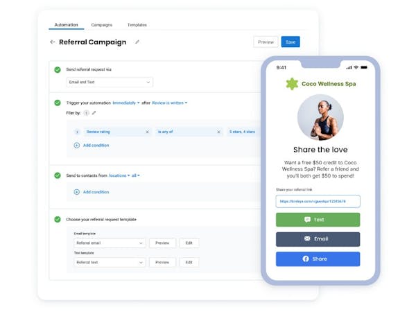Referral Campaigns: Operate referral campaigns at scale