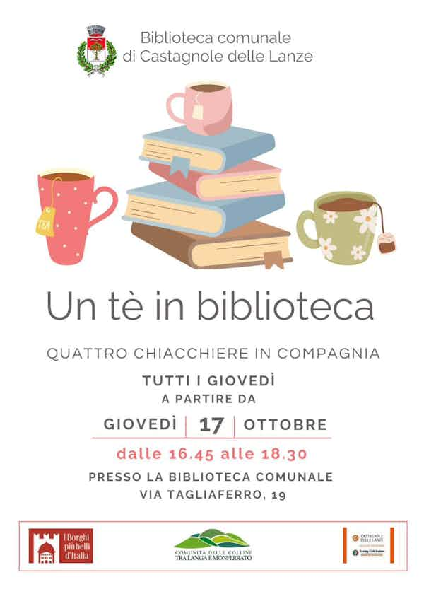 Un tè in biblioteca 2024 - Castagnole delle Lanze