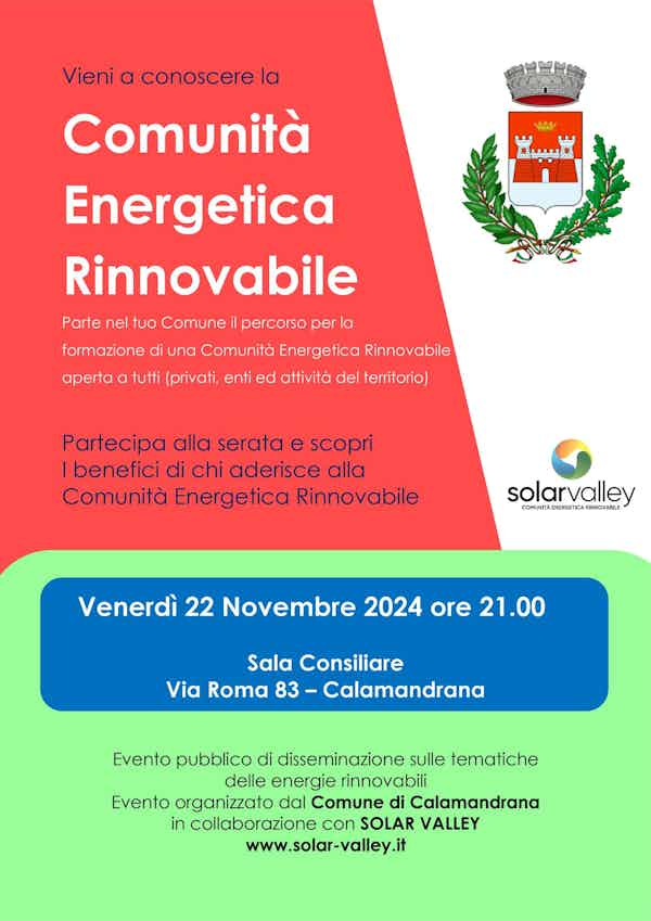 Comunità Energetica Rinnovabile - Calamandrana