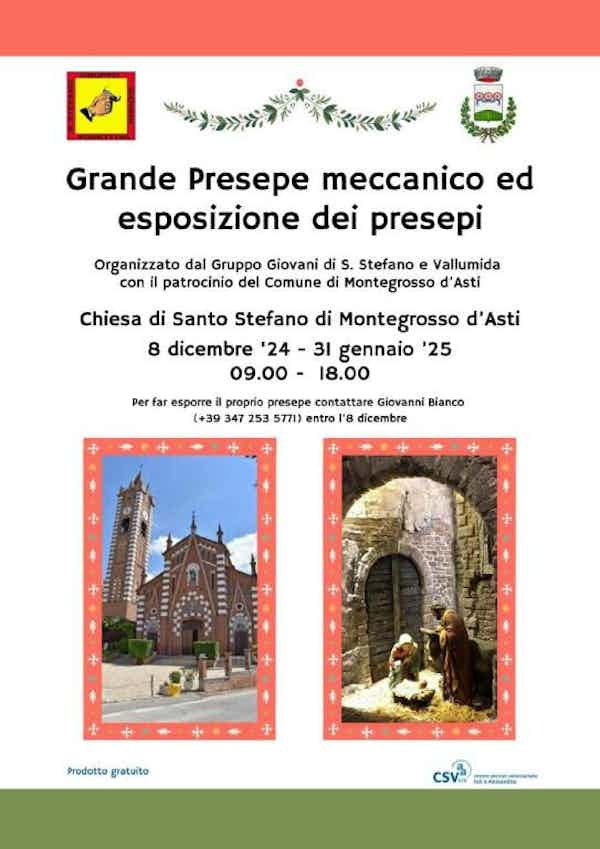 Grande Presepe meccanico ed esposizione dei presepi - Montegrosso d'Asti