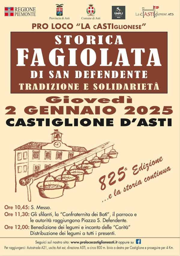 Storica fagiolata di San Defendente - Castiglione d'Asti