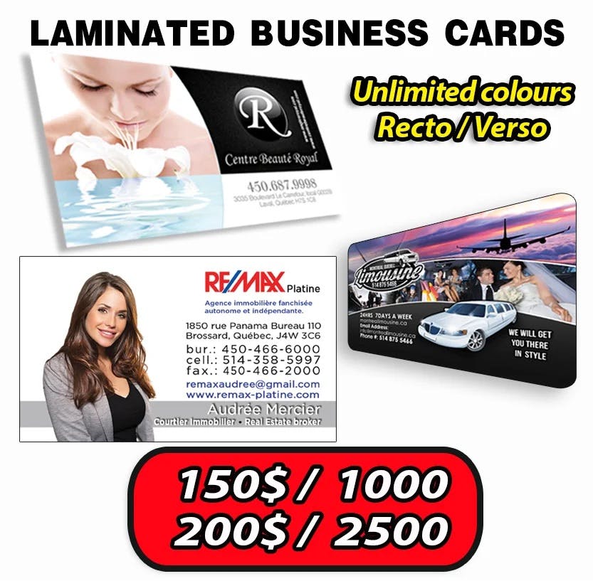 Printing Monreal Business Cards