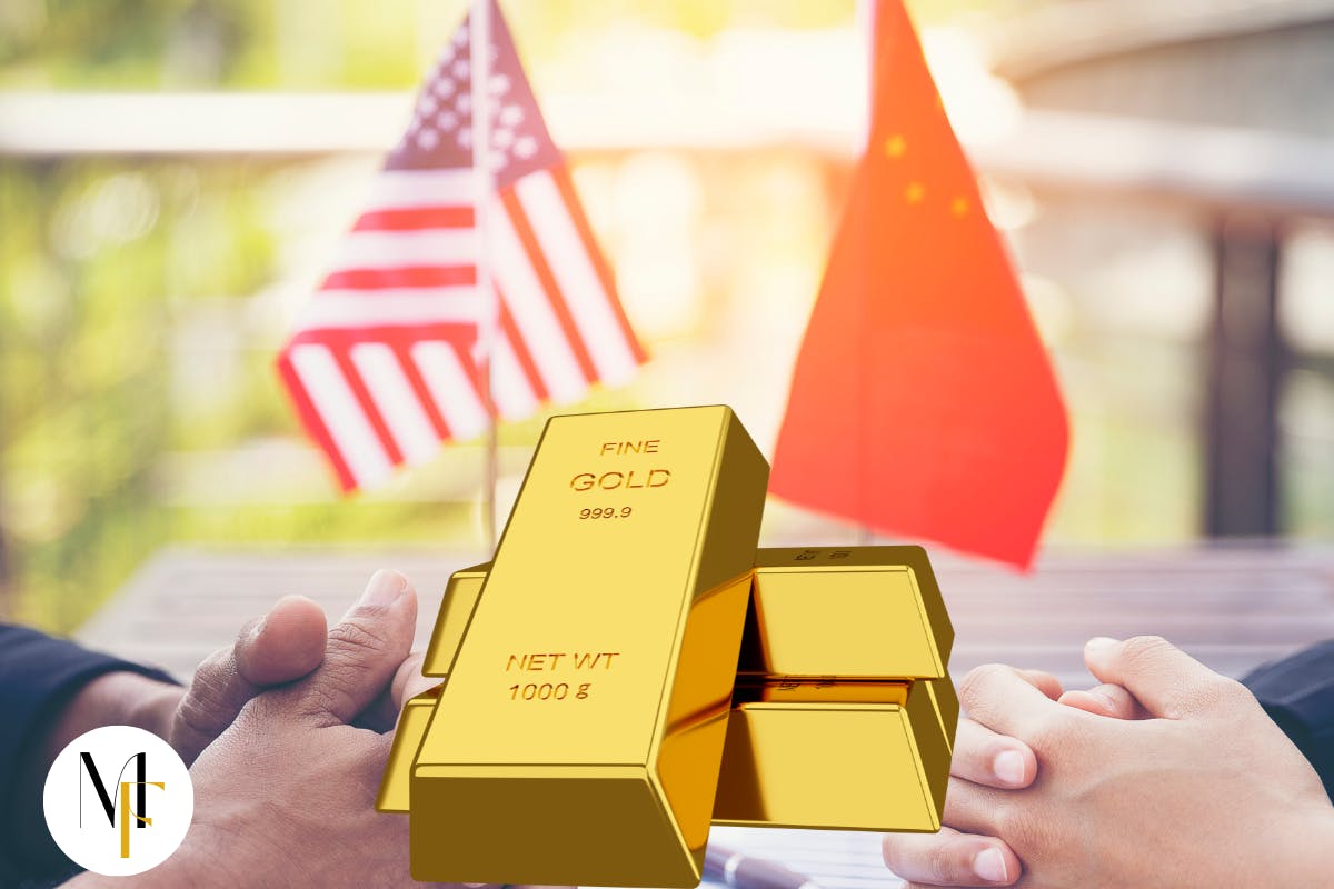 SUA e Cina Oro