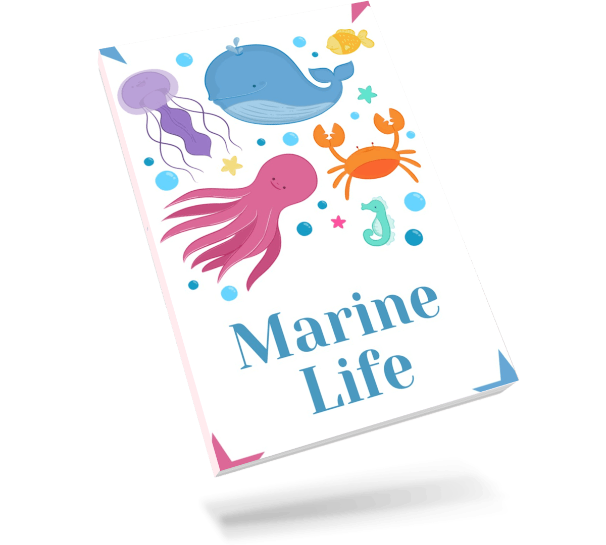 Marine Life coloring Book