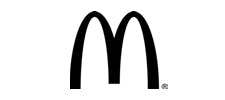 McDonald's logo - black