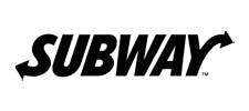 Subway logo - black