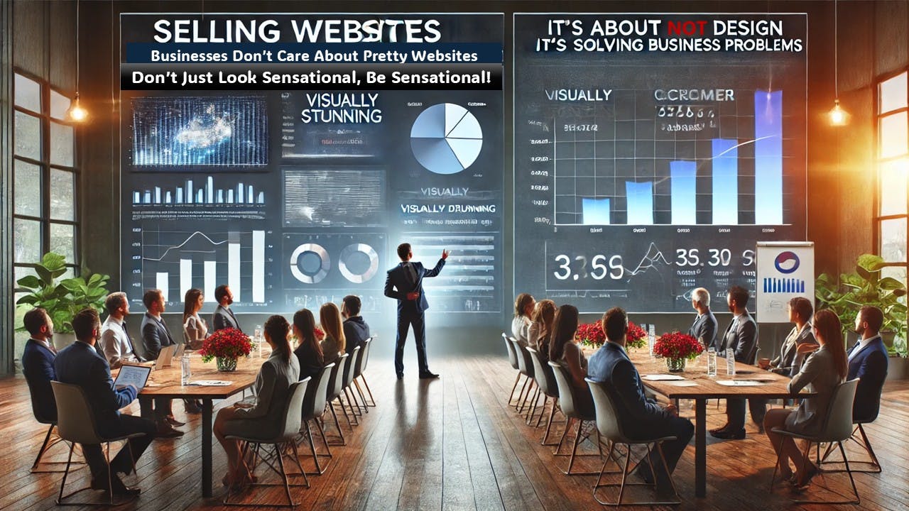 Selling Websites Isn’t About Design—It’s About Solving Business Problems