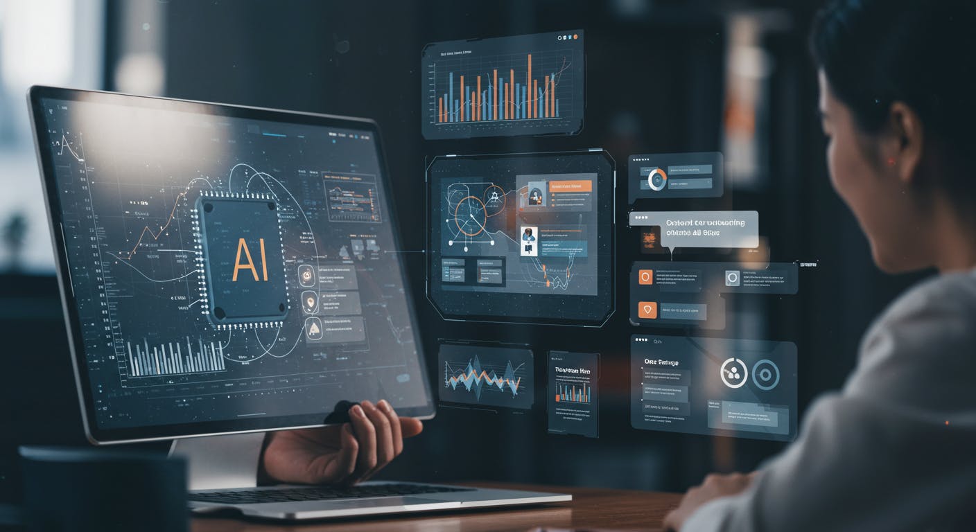 An AI-driven system optimizing landing pages, service descriptions, and lead-generation content to boost search rankings and conversions.