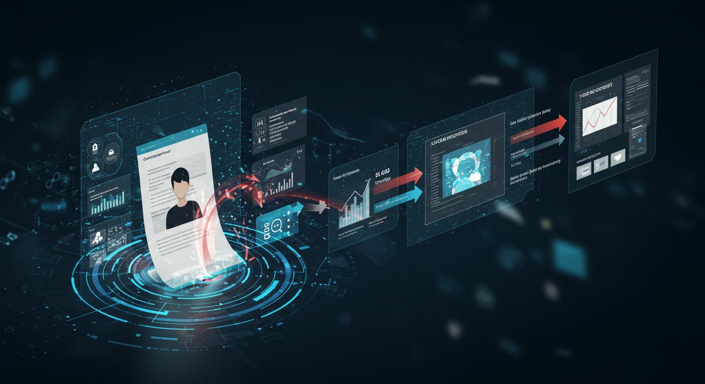 An AI-driven system repurposing long-form content into SEO-optimized social posts, captions, and video scripts for maximum engagement.