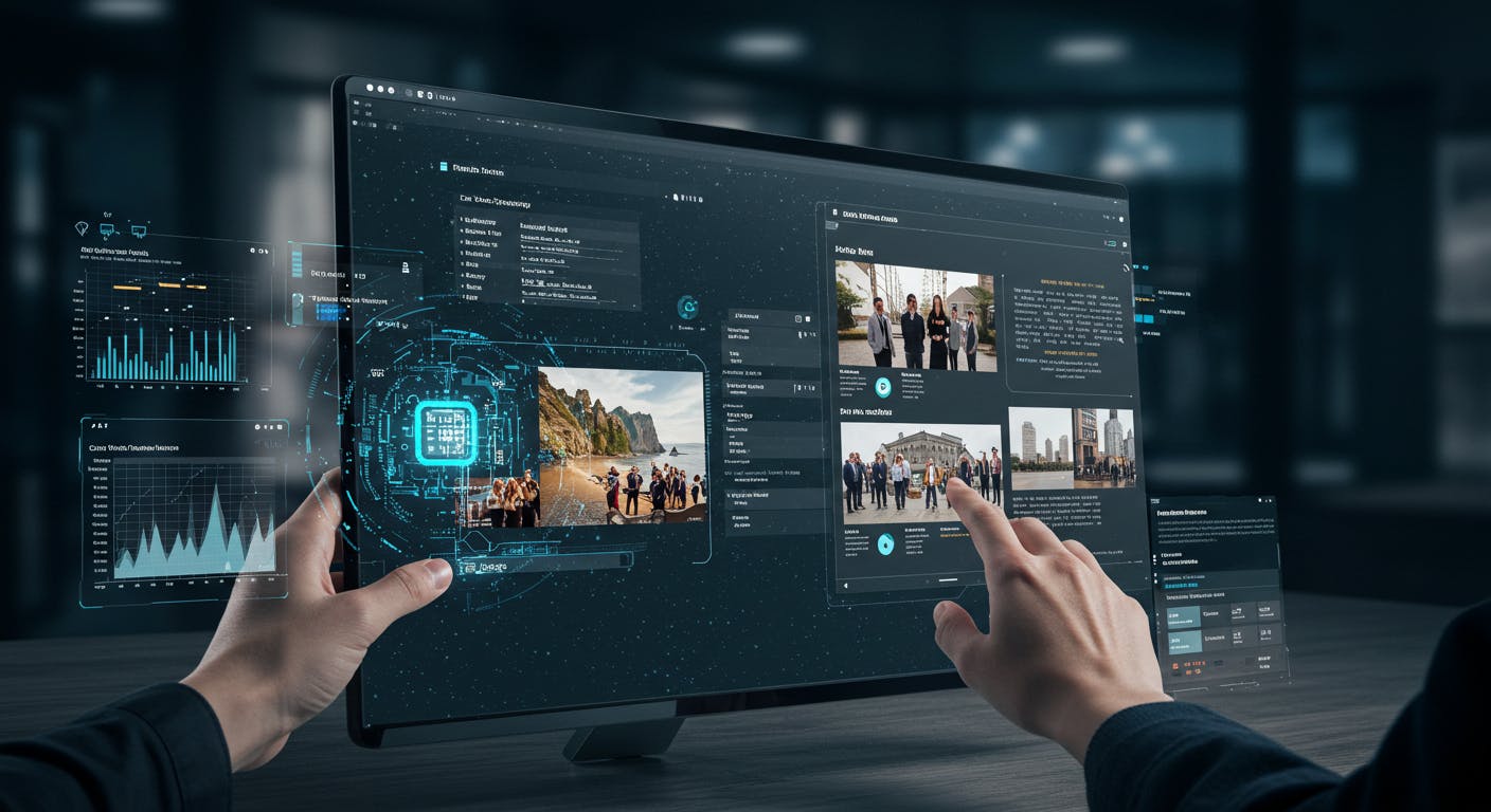 AI-powered tool generating keyword-optimized images, videos, and multimedia assets to enhance SEO, engagement, and search visibility