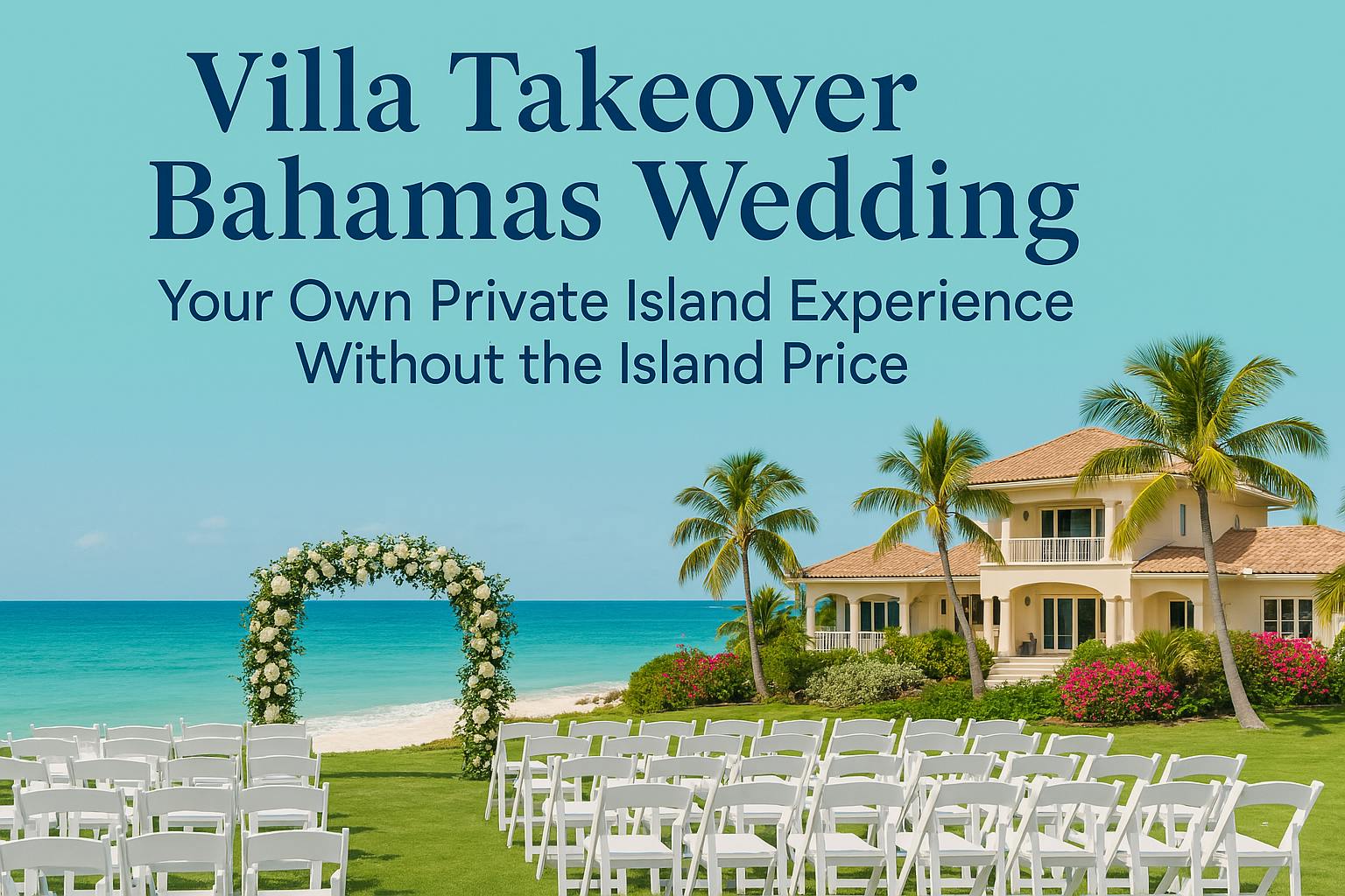 Villa Takeover Bahamas Wedding:
