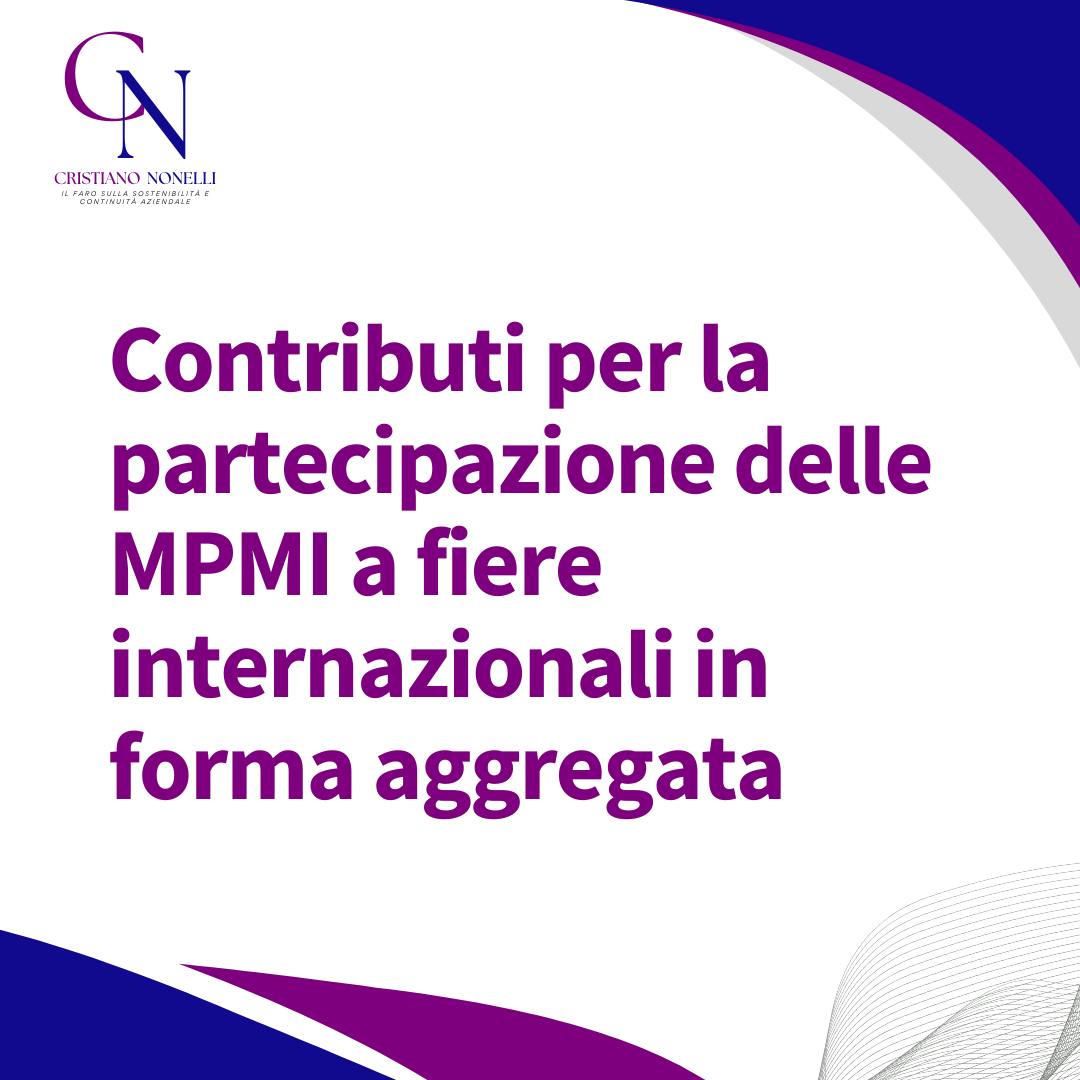 Partecipazione a fiere internazionali