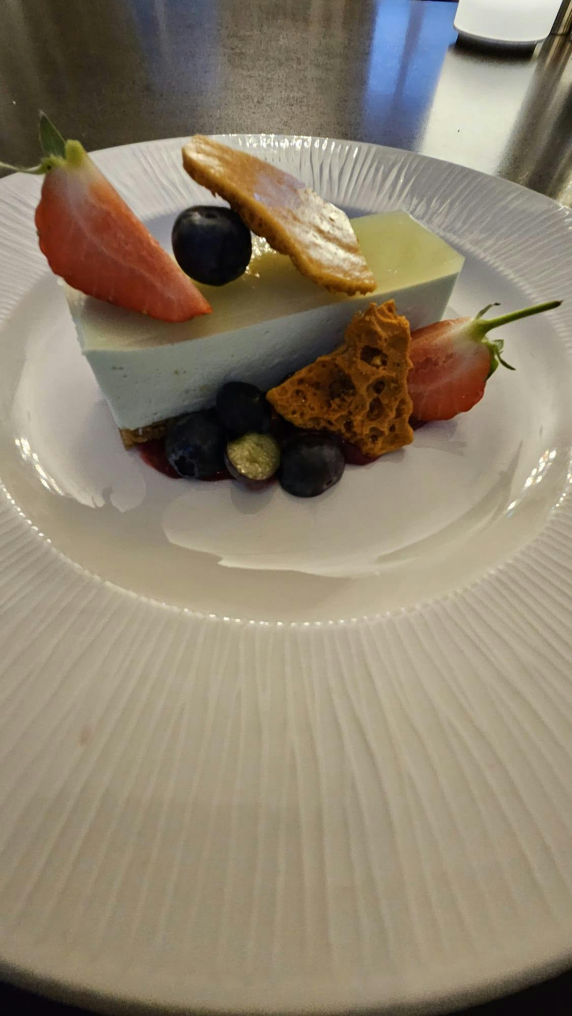 image of lime cheesecake