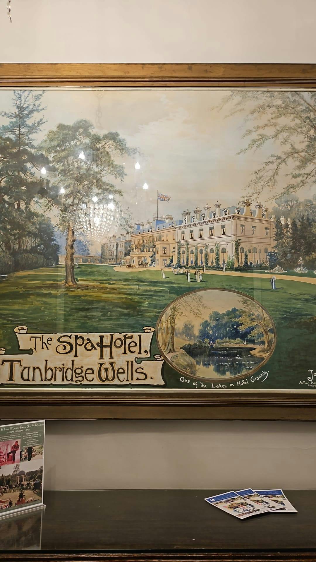 image of painting of the hotel