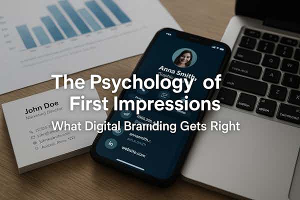 The Psychology of First Impressions: What Digital Branding Gets Right