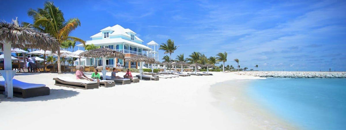 Palm Cay Bahamas beach community with luxury waterfront properties