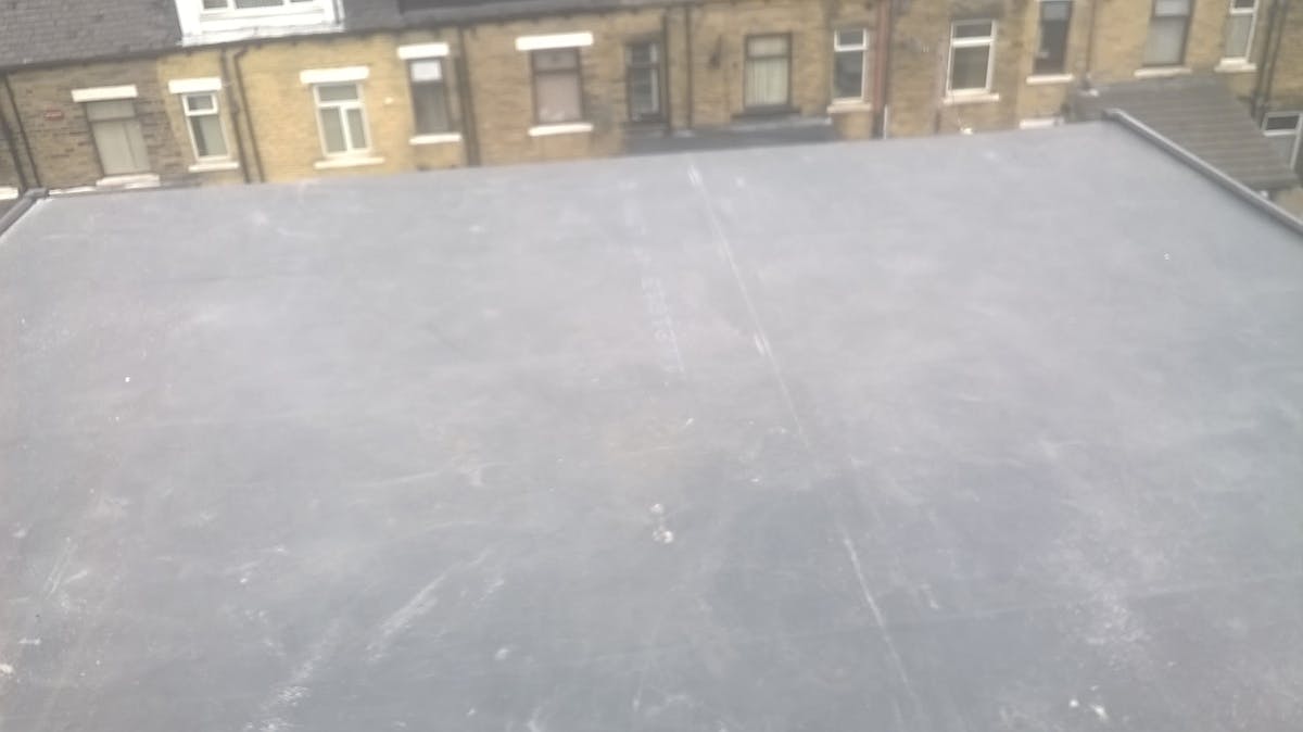 Flat roofs rubber roofs