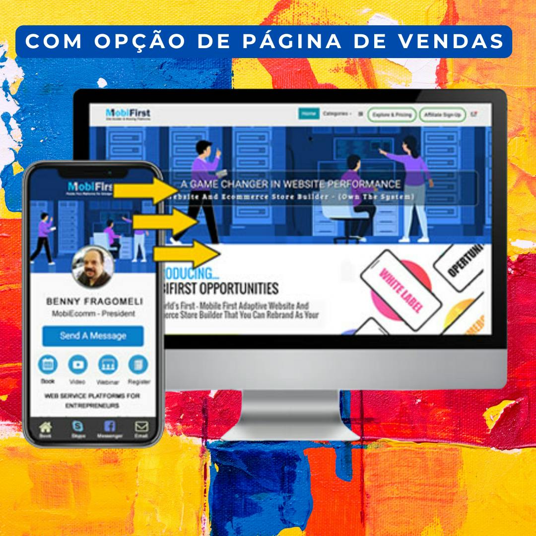 Opção de página de vendas