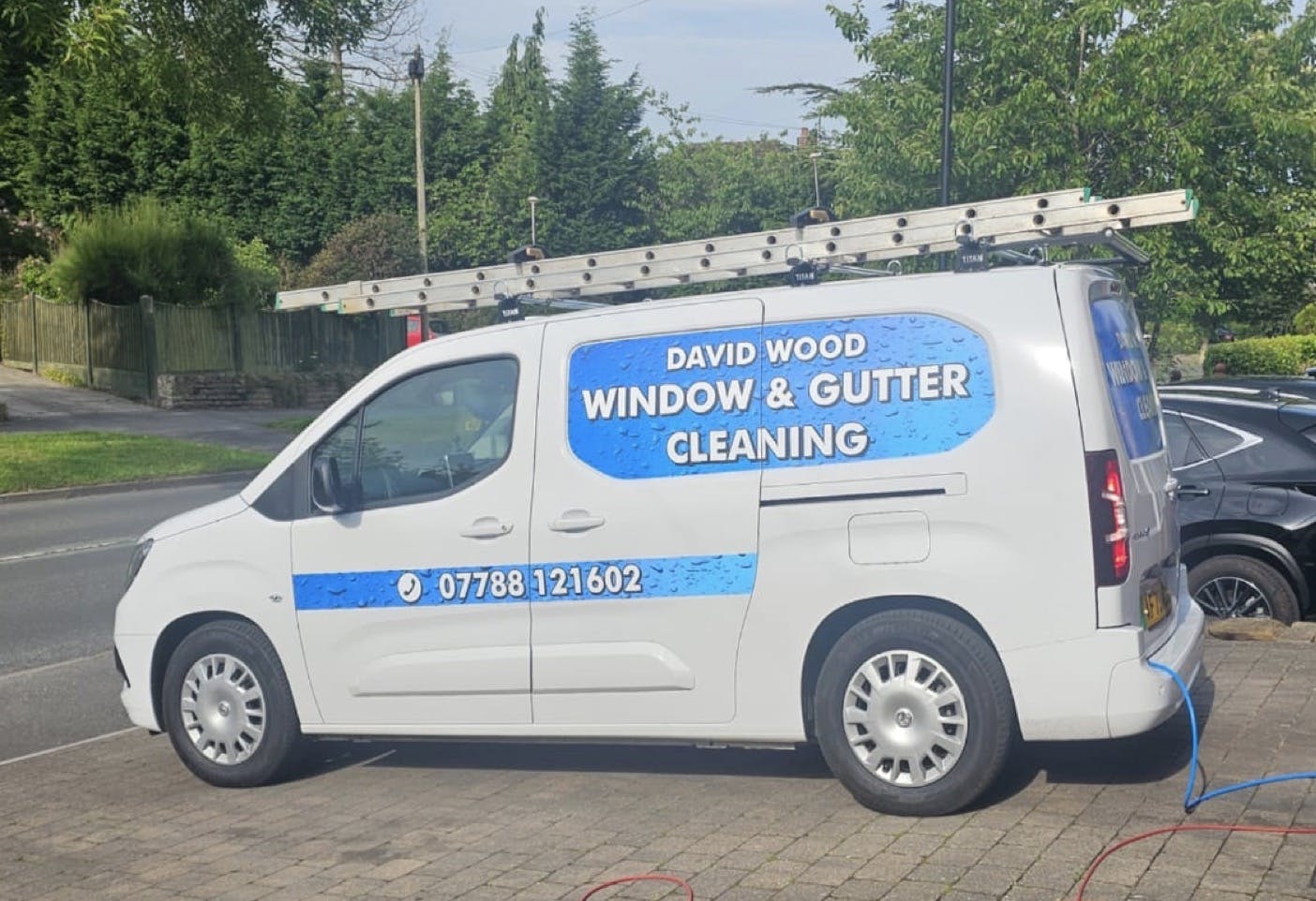Closeup of Modern Window Cleaning Equipment