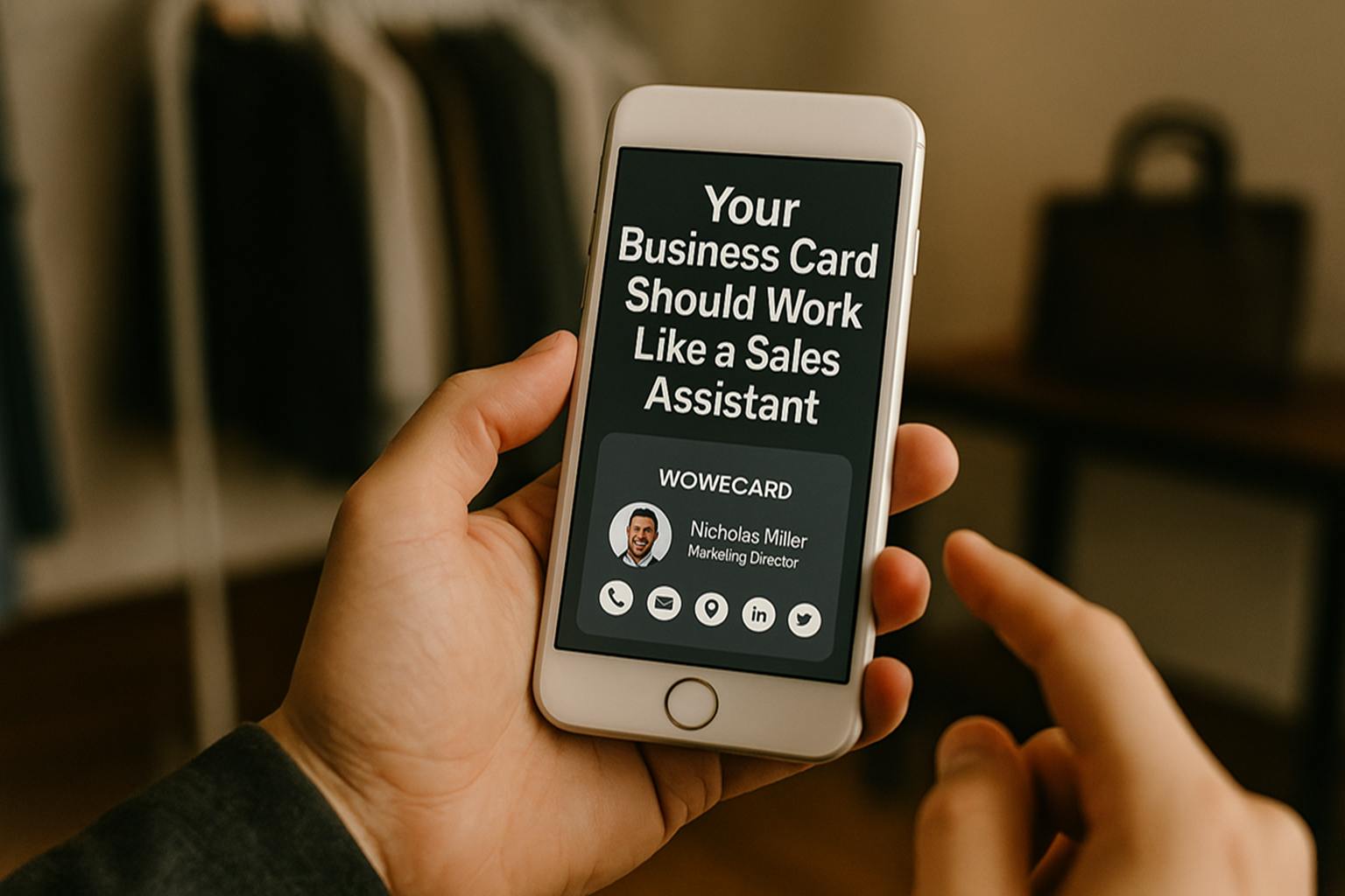 Your Business Card Should Work Like a Sales Assistant