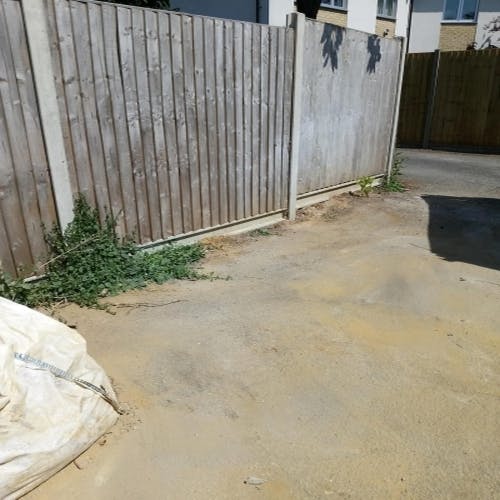 Bickley sliding selection of photos before and after work carried out