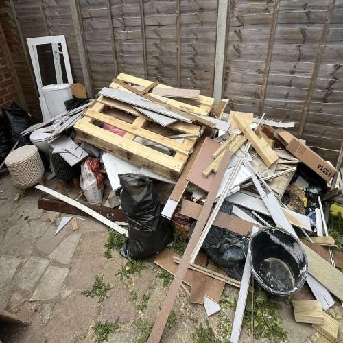 East Peckham sliding selection of photos before and after work carried out