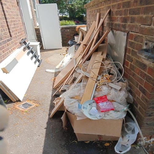 Streatham sliding selection of photos before and after work carried out