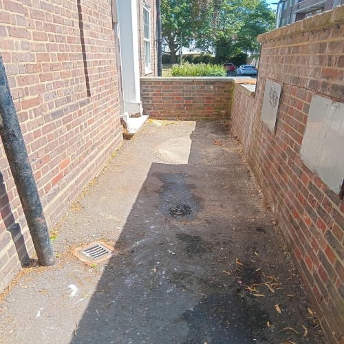 Streatham sliding selection of photos before and after work carried out