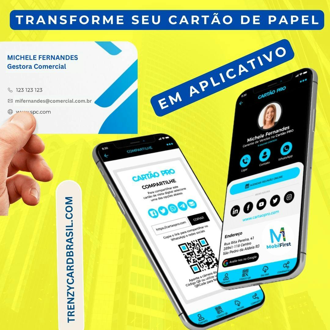 Seu próprio cartão de visita digital profissional