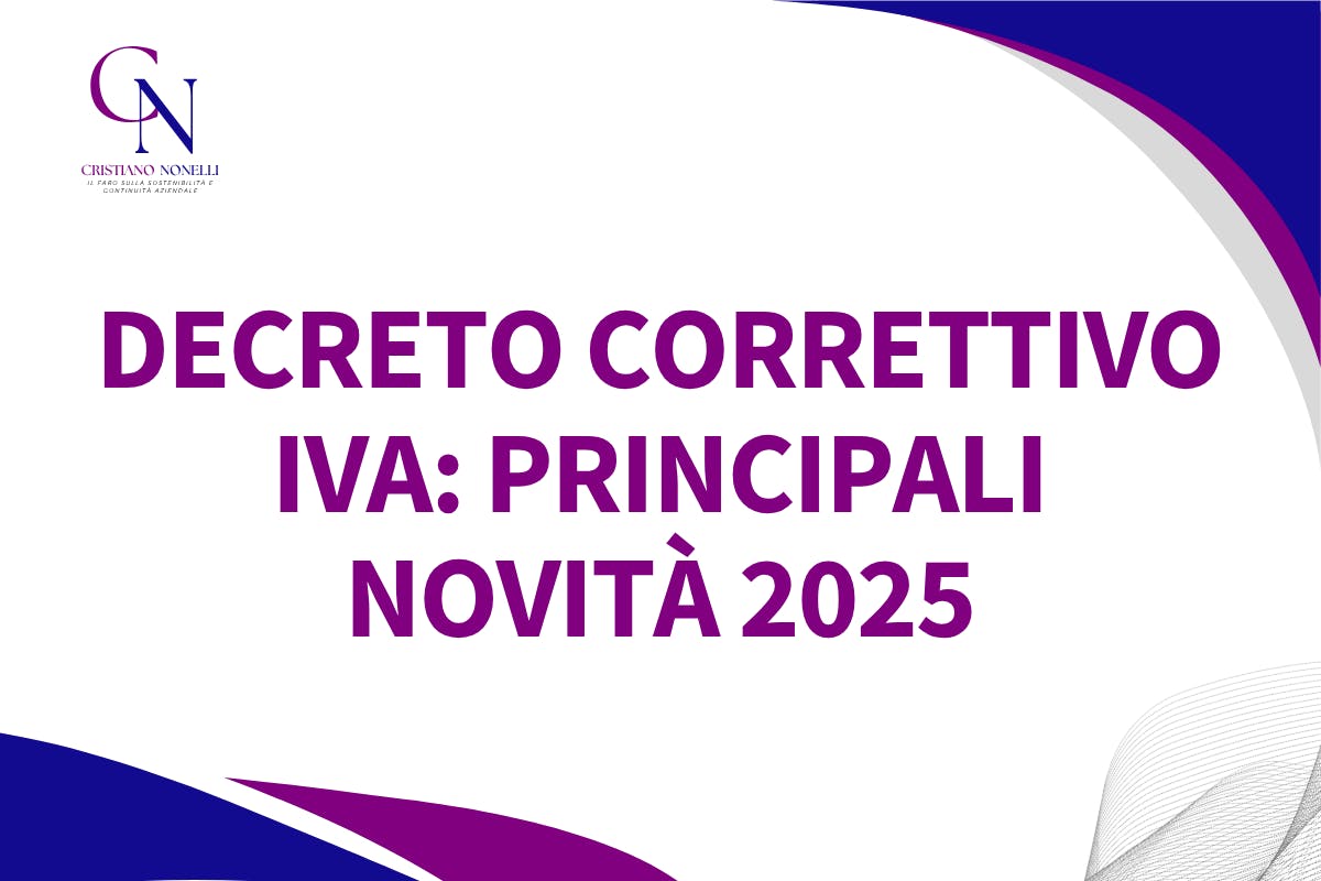 Decreto correttivo IVA: principali novità  2025