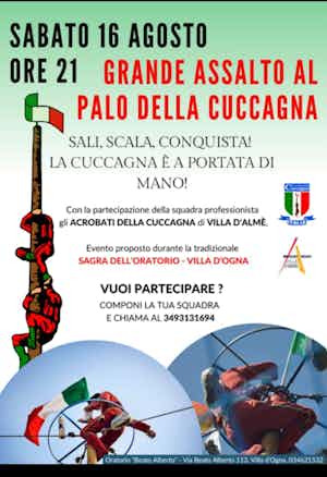 Sabato 16 Agosto - Villa D’Ogna BG.