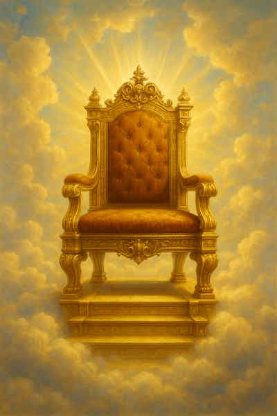 Gods Throne In Heaven And gods Throne On Earth 