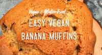 GF Vegan Banana Muffins