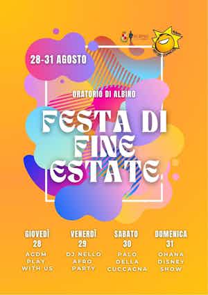 Sabato 30 Agosto Albino BG.