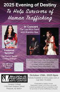 Prescott 2025 Benefit Concert Tickets, Support Survivors of Human Trafficking