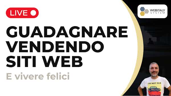 Come guadagnare vendendo siti web: il modello di business spiegato da Silvio Porcellana