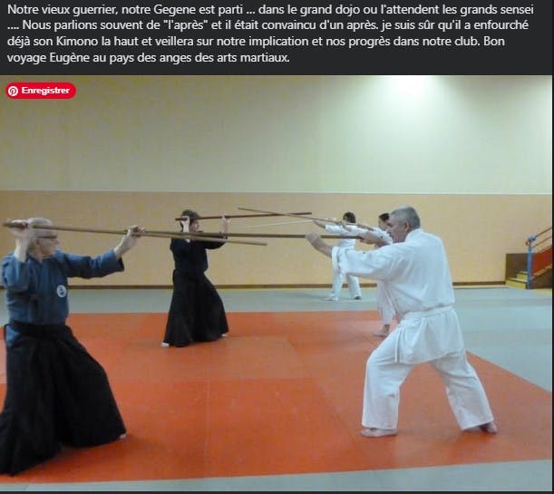 Decès de notre Président Eugène BREMAND