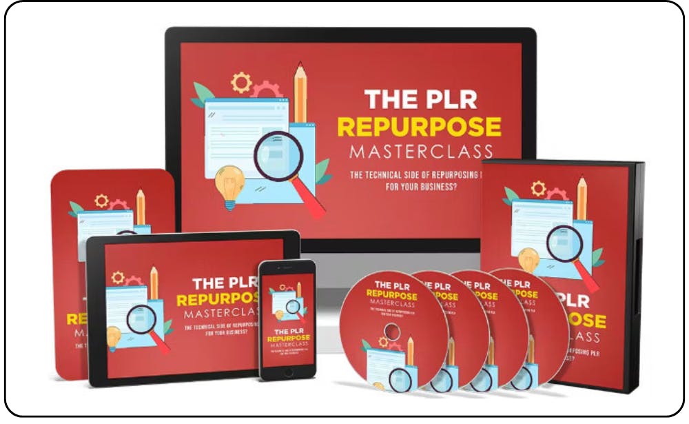 The PLR Repurpose Masterclass 2.0