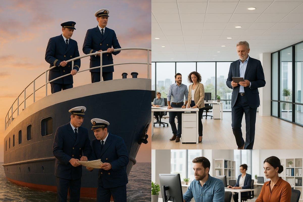 I tre ponti della nave | gestione e suddivisione dei ruoli aziendali