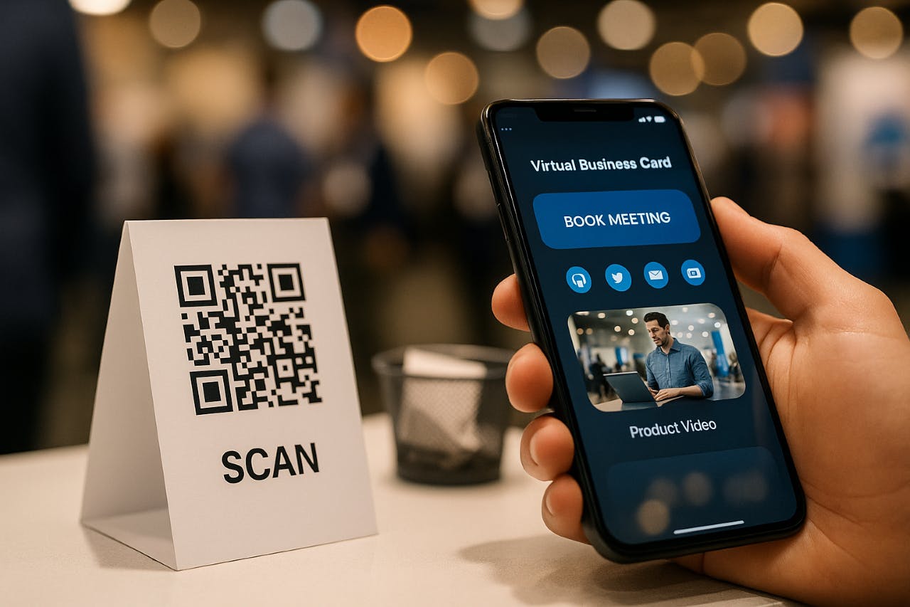 The Death of Paper Business Cards at Trade Shows by 2026