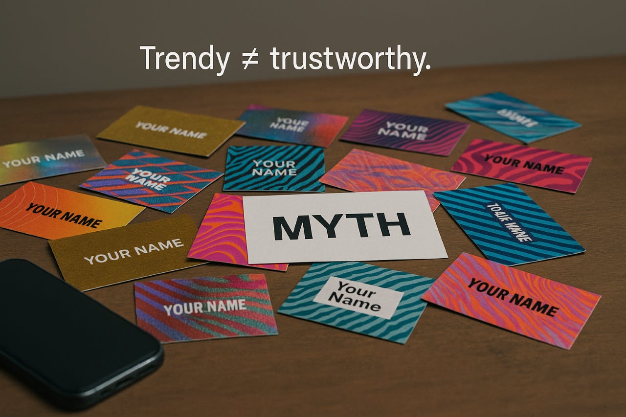 Myth: Design Trends Don’t Matter (First-impression research)