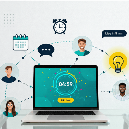 Live & Automated Webinar Builder